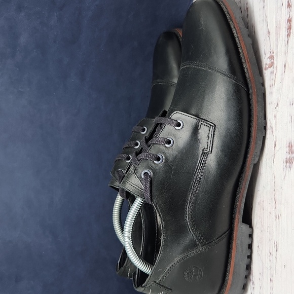 Timberland‎ | Kendrick Cap Toe Waterproof Oxford Black Shoes Men’s Size 9.5 - Picture 6 of 11